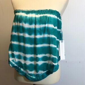 O’Neill women’s strapless tie dye top size L M